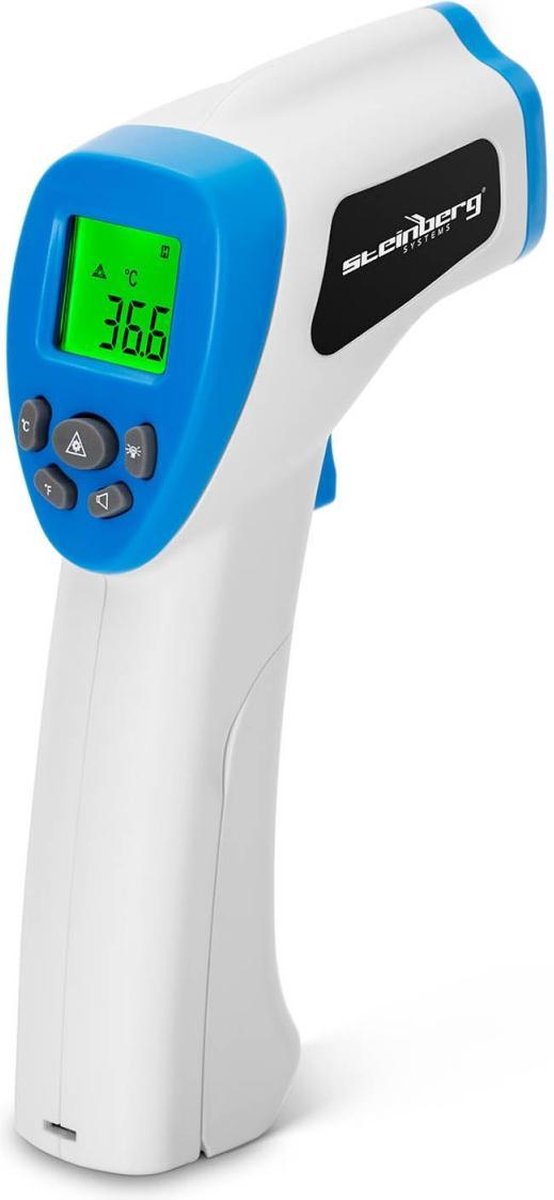 Steinberg Infrarood voorhoofdthermometer - 0.5 s - van 32 tot 43 ° C
