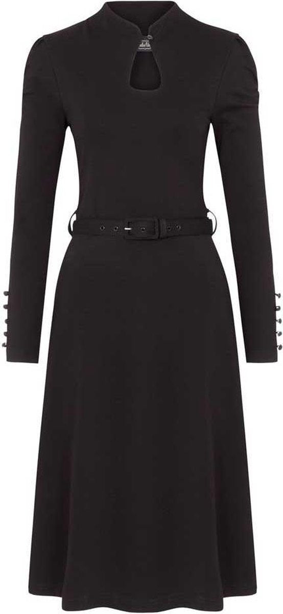 Voodoo Vixen Lange jurk -M- Dita elegante Zwart