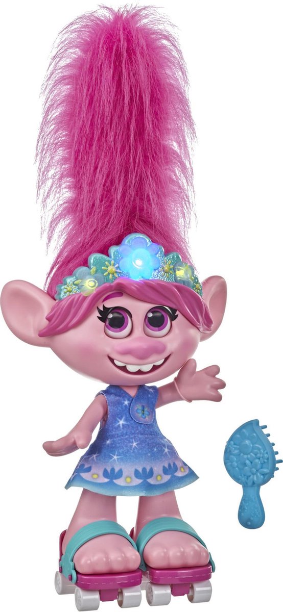 Trolls Dancing Hair Poppy - Speelfiguur
