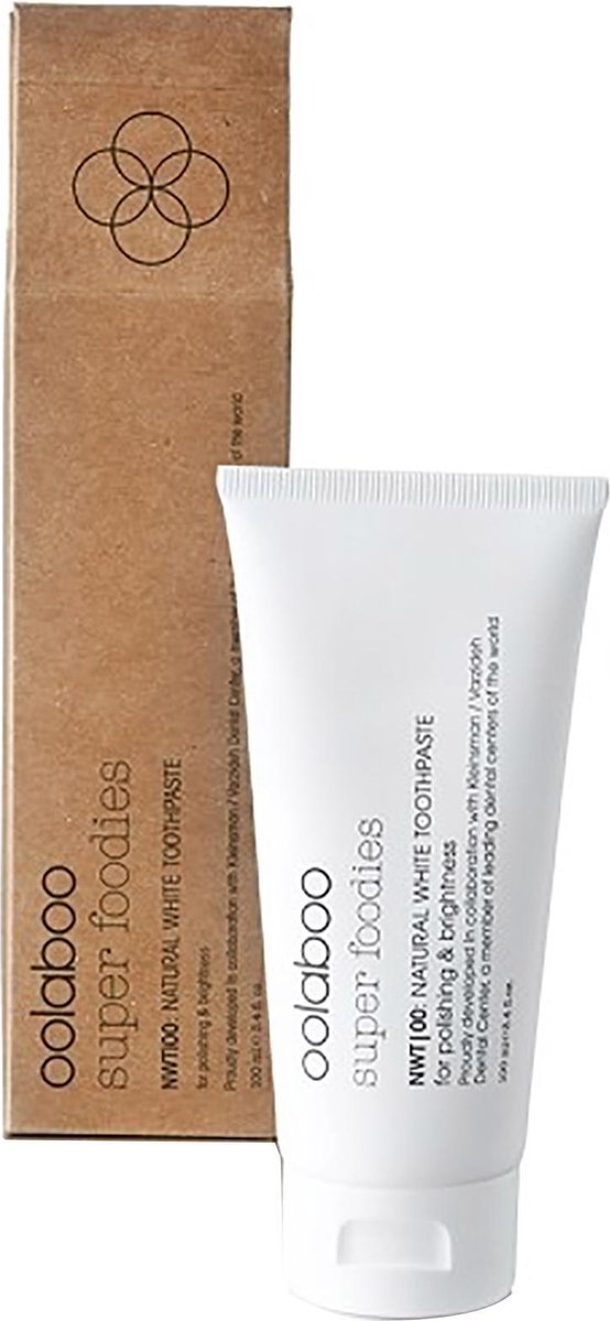 oolaboo dental care natural white tooth paste - 100 ml