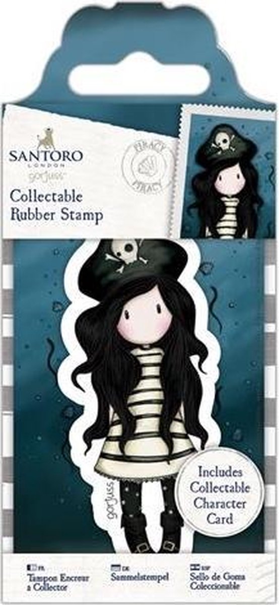 Collectable Rubber Stamp - Santoro - No. 49 Piracy