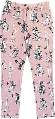 HEBE - legging - dieren - multi licht roze - Maat 122/128