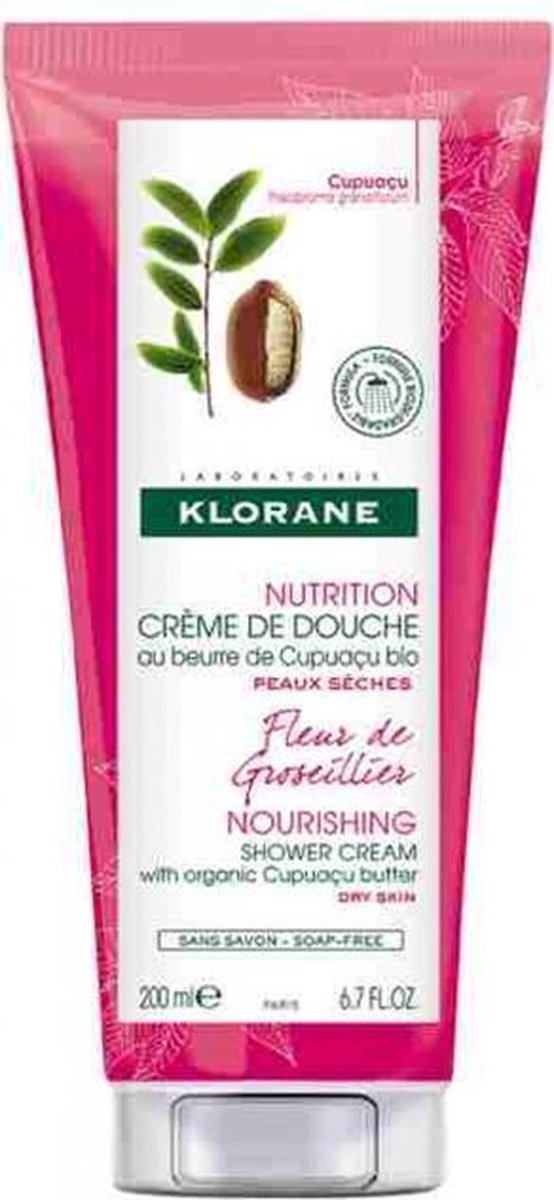Klorane Gel Huid Fleur de Groseillier Crème Douche Fleur de Groseillier