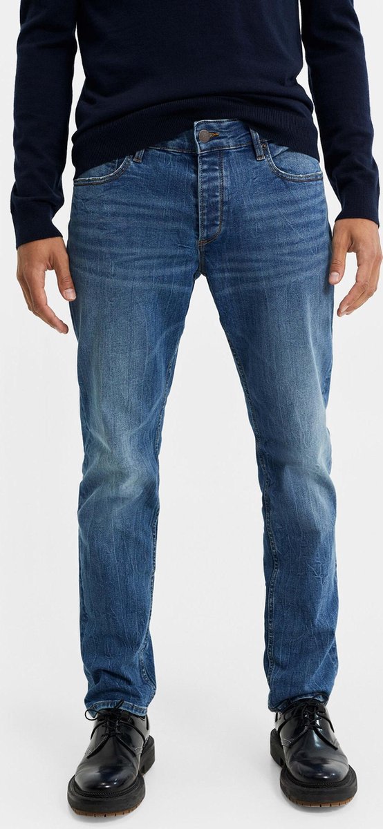 WE Fashion Heren slim fit super stretch jeans - Maat W28 X L32