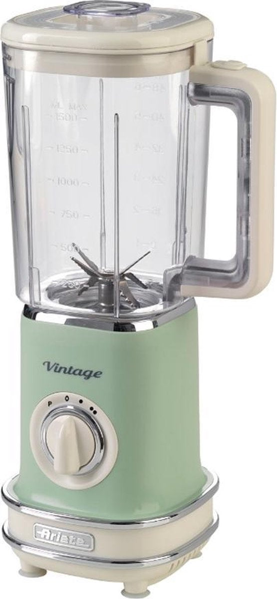Ariete Retro Blender - 2 Snelheden en Pulse - Groen