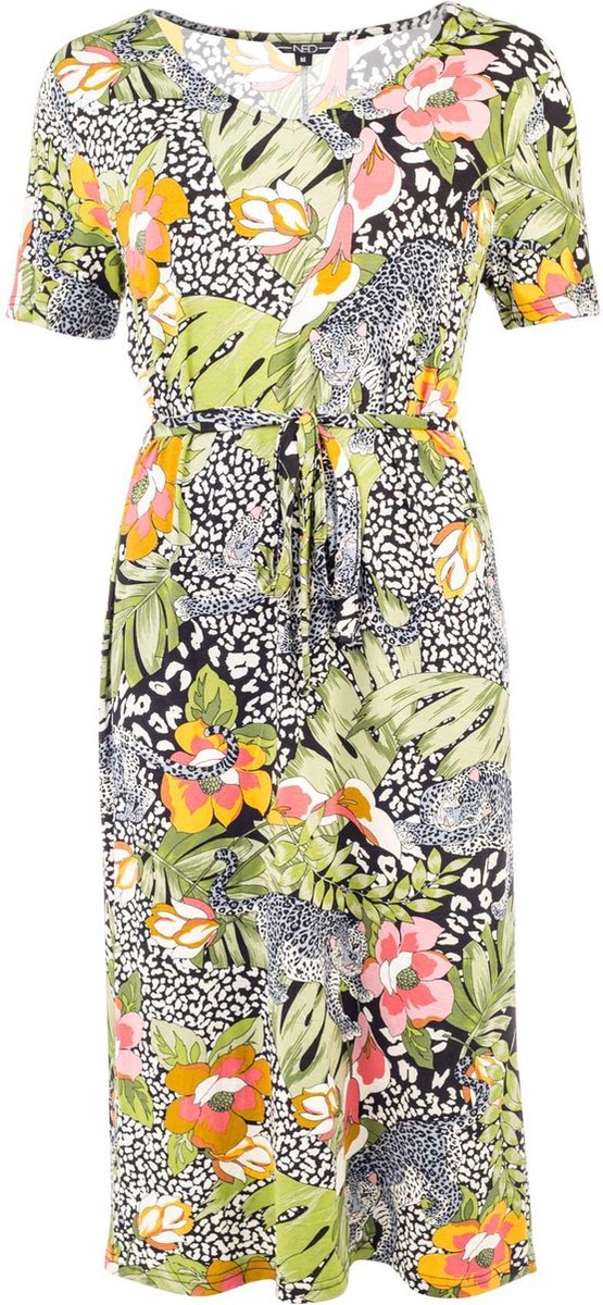 Jurk Debby Ss Fudge Panter Flower Fudge maat S