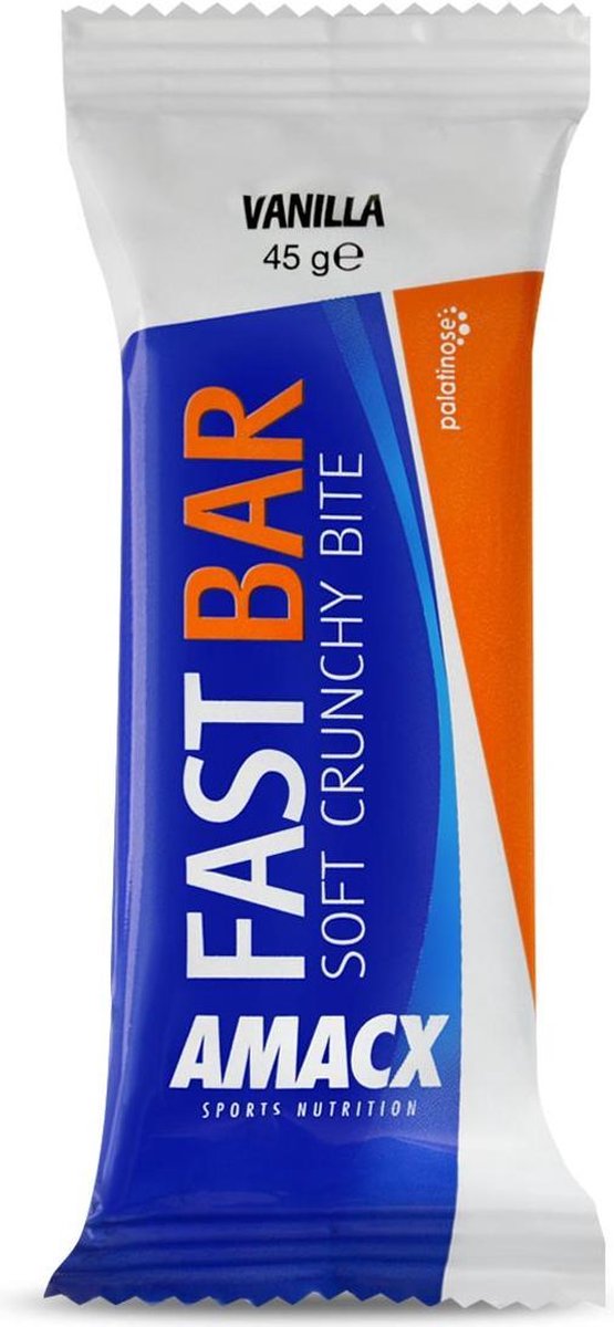 Amacx Fast Bar - 12 x 45 gram - Vanilla