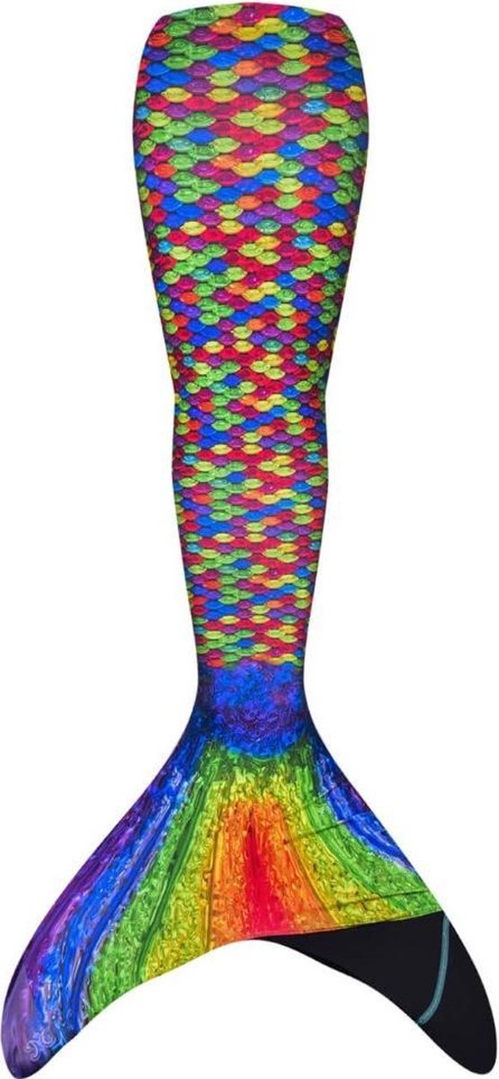 FinFun Zeemeerminnenstaart Serenas Rainbow Reef Maat M (8 Jaar)
