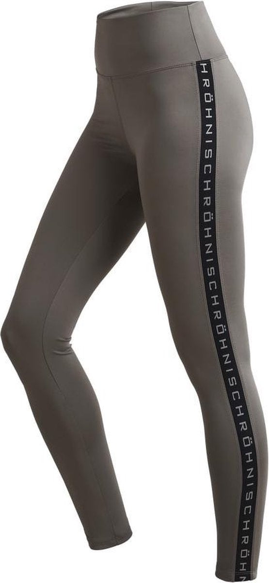 Röhnisch Trainingsbroek Kay High Waist Polyseter Grijs Mt M