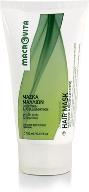 Macrovita Keratine Haarmasker met Olijfolie