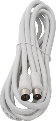 Coax Kabel - Aigi Crito - 3 Meter - Rechte Connectoren - Wit - BSE