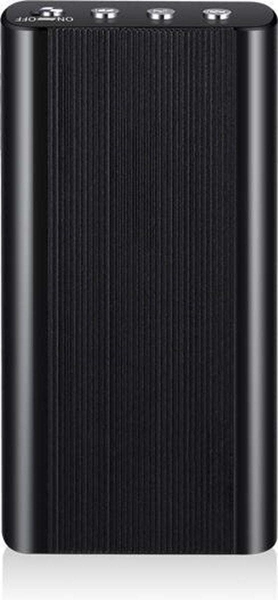Voice recorder 8GB intern + MicroSD - Tot 90 uur geluid opnemen + MP3 Speler