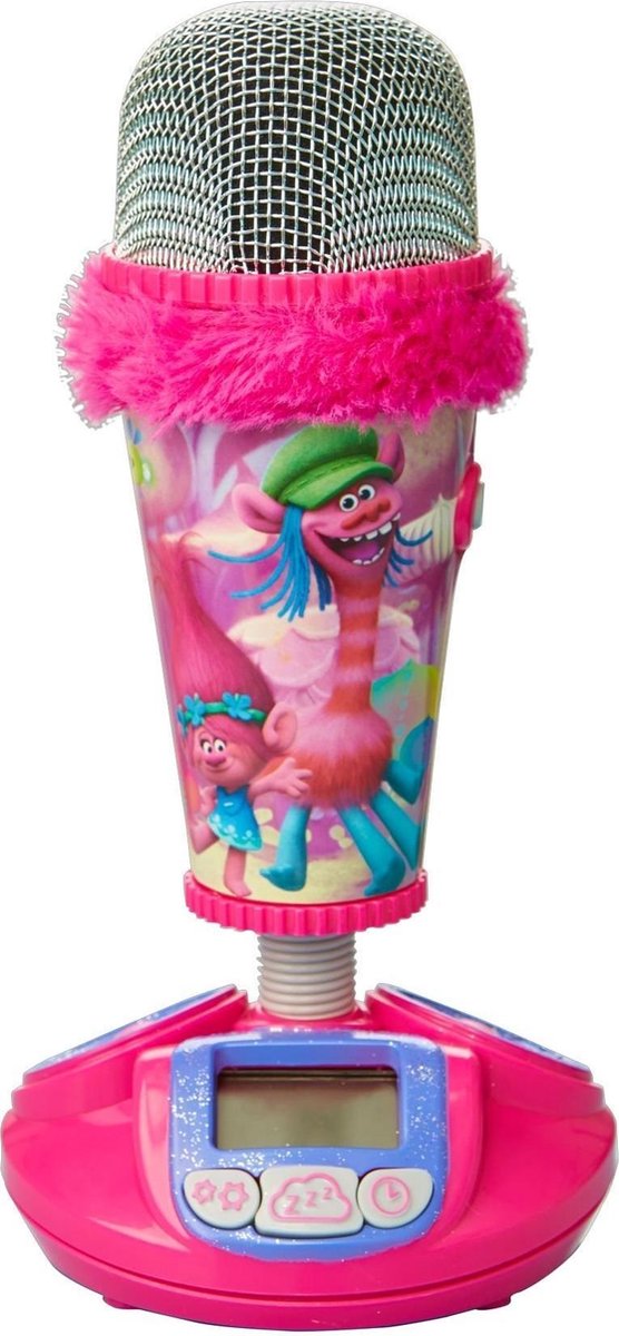 Microfoon en wekker Trolls