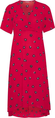 Jurk Met Print Gn0615013w 181662 Red