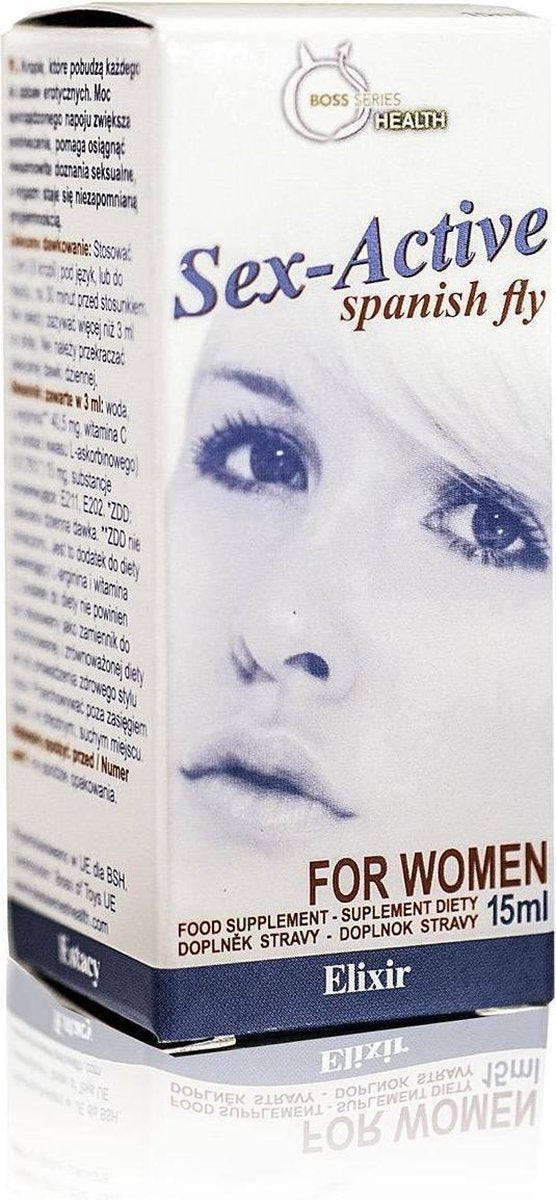 Bossoftoys - Spaanse vlieg - voor vrouwen - 15 ml flesje - druppels - Spanish fly - women - 2-00200