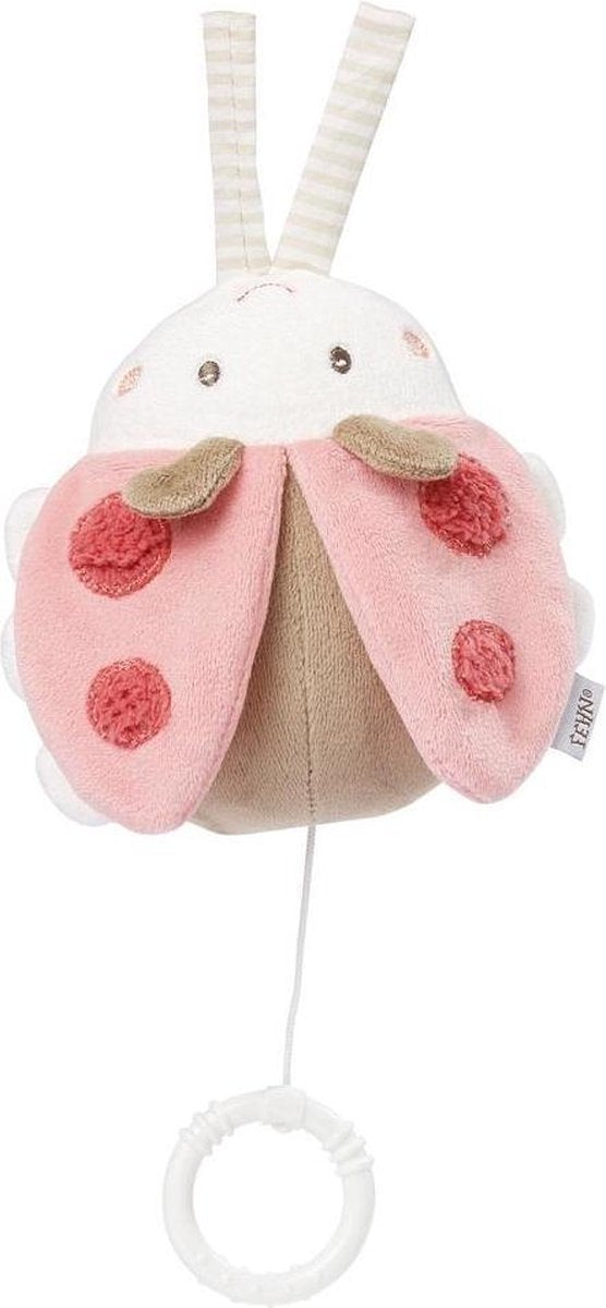 Fehn Muziekdoos Kever Garden Dreams 14 Cm Roze