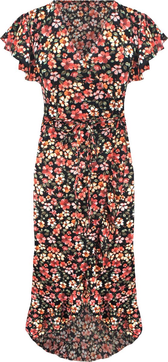 Wikkeljurk Roses Zwart