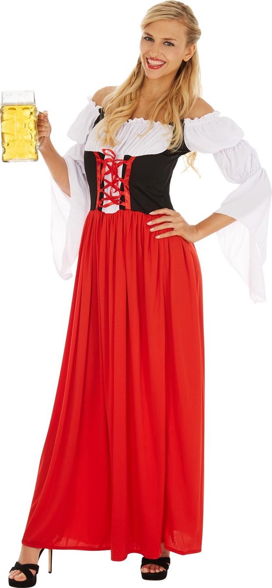 Vrouwenkostuum Feestelijke Dirndl Resi voor dames vrouwen XL verkleedkleding