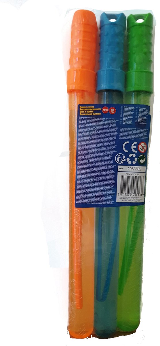 Bellenblaas zwaard - 3 stuks  115ML