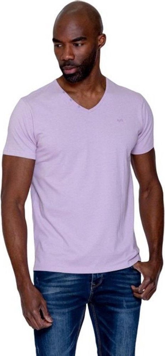 MZ72 - Heren T-Shirt - Toocolor Pastel - Paars