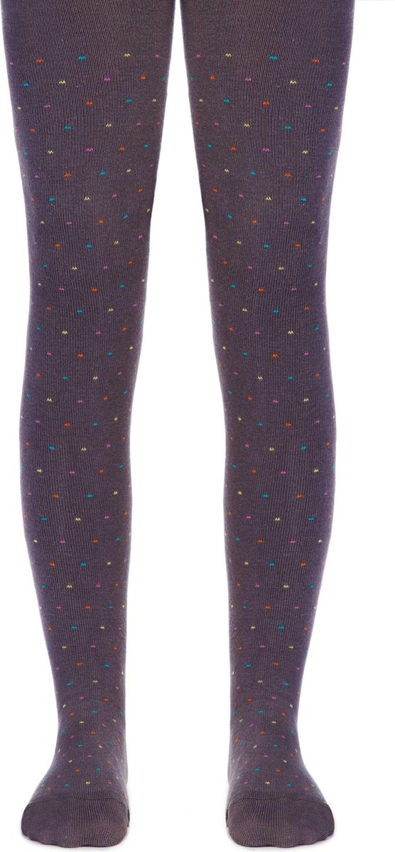 Trendy kindermaillot regenboog puntjes