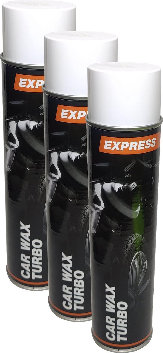 3x Autowax turbo wax 600 ml spuit