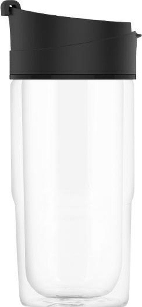 Sigg Thermobeker Nova Mug Ultra 37 Ml Glas Transparant/zwart
