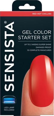 Sensista Gel Color Starter Set Red Hot Chillies