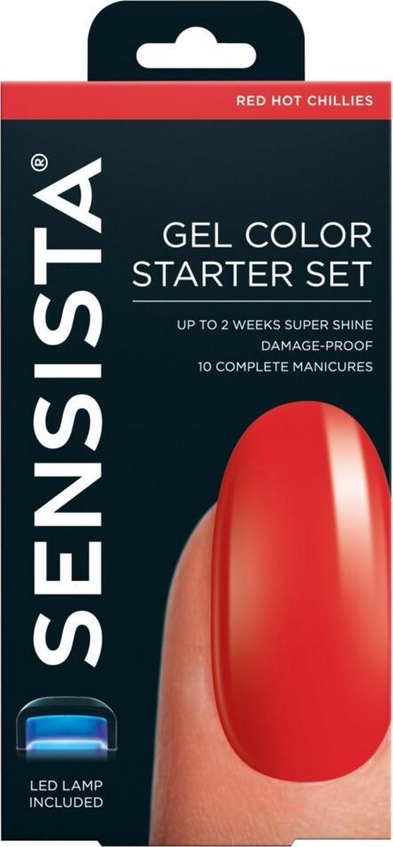 Sensista Gel Color Starter Set Red Hot Chillies
