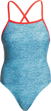 Jeanny in a bottle Dames Tie me tight one piece - Dames | Funkita