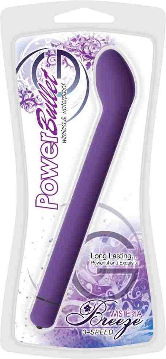 BMS Vibrator Love Toy Power Bullet G Wisteria Breeze Paars