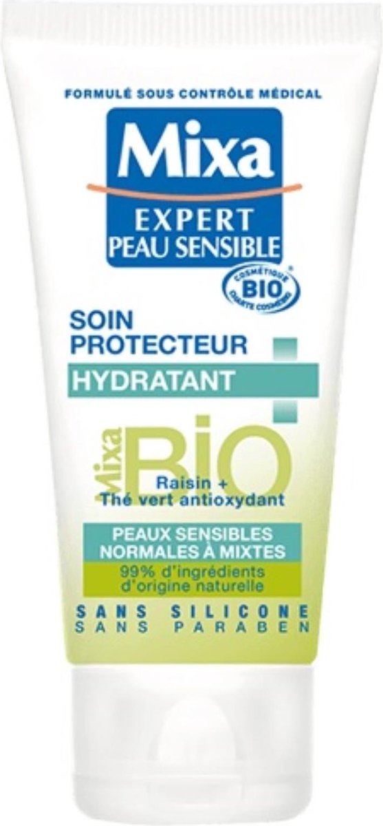 MIXA EXPERT PEAU SENSIBLE SOIN PROTECTEUR HYDRATANT 50ML