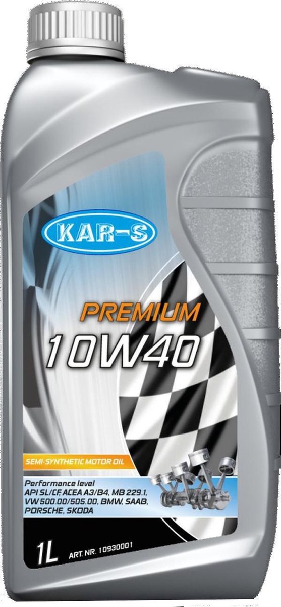 KAR-S MOTOROLIE 1LT 10W40
