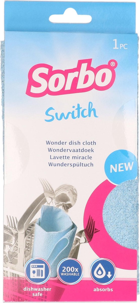 Sorbo Vaatdoek - Microvezel - 32x38 cm - Zware kwaliteit