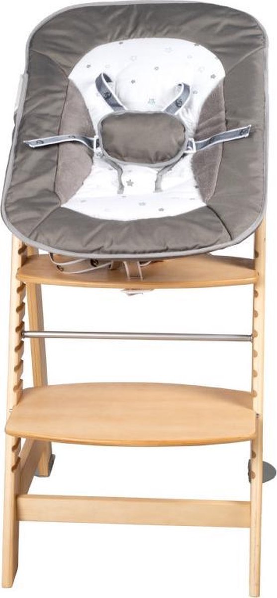 Roba Born Up Little Stars - Kinderstoel - 2-in-1 - Bruin