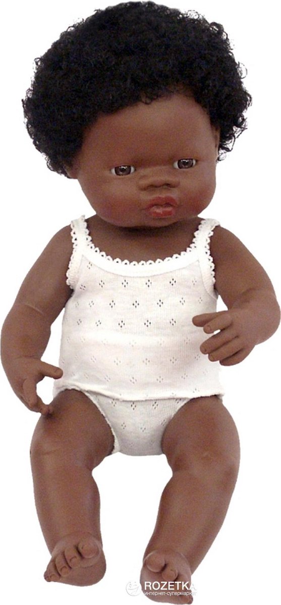 Miniland Babypop Afrikaans Meisje 38Cm