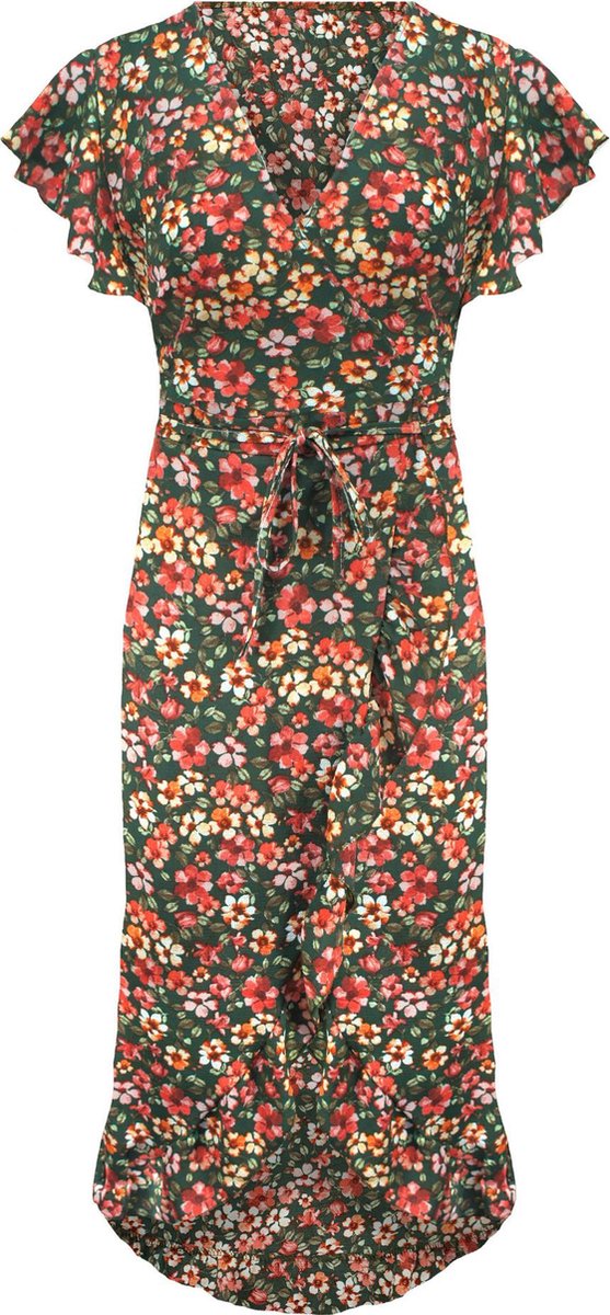 Wikkeljurk Roses Groen