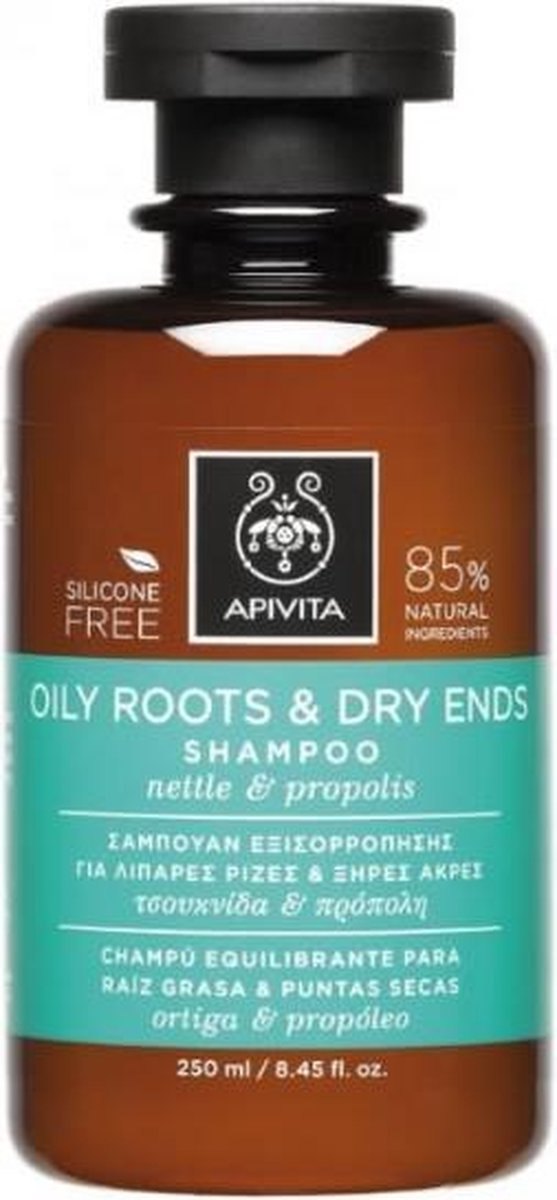 Apivita Oily Roots Dry Ends Shampoo