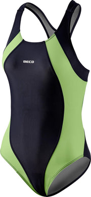 Beco Badpak Maxpower Dames Polyamide Zwart/groen Maat 42