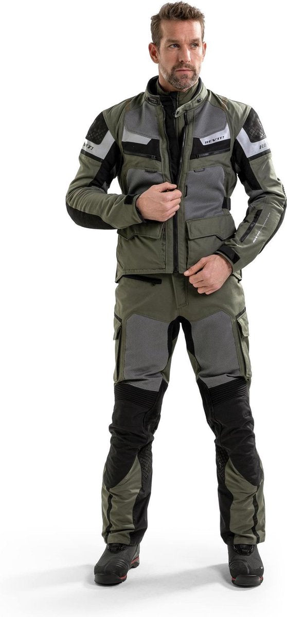 REV'IT! Cayenne Pro Sand Black Textile Motorcycle Jacket S
