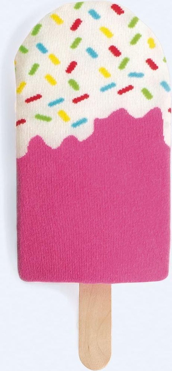 DOIY Sokken Ice Pops socks Roze Maat:one size fits all
