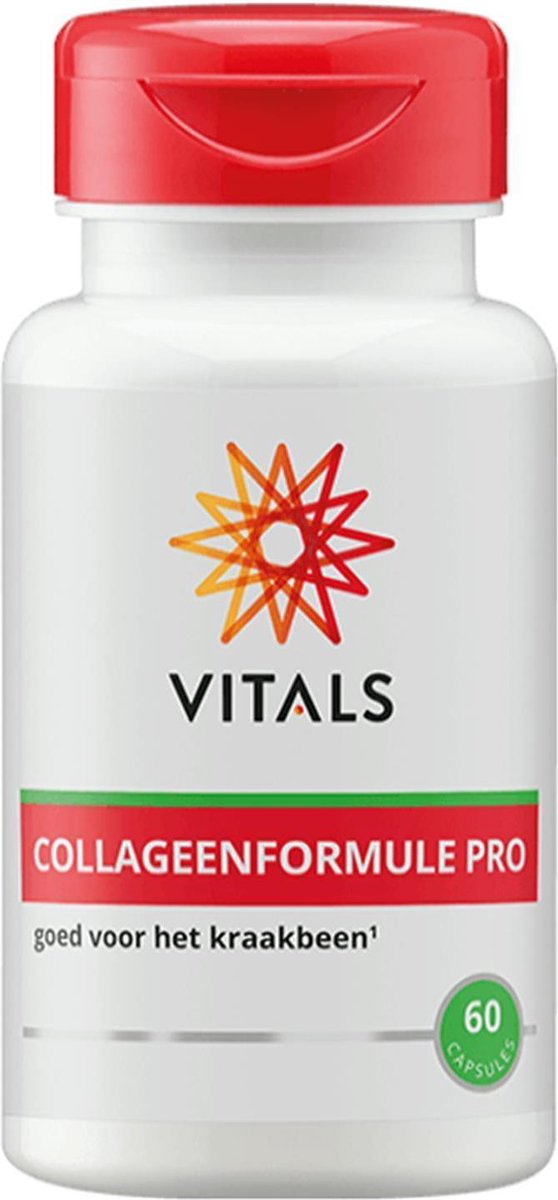 Vitals Collageenformule Pro Voedingssupplementen - 60 vegicaps
