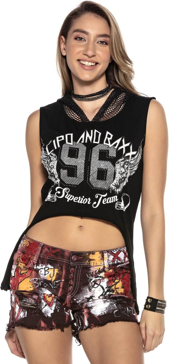 Cipo & Baxx Mouwloze shirt