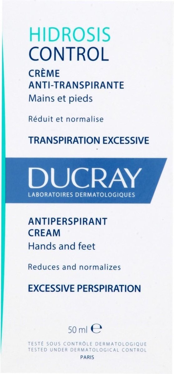 Ducray Deodorant Hidrosis Control Crème Anti-Transpirante