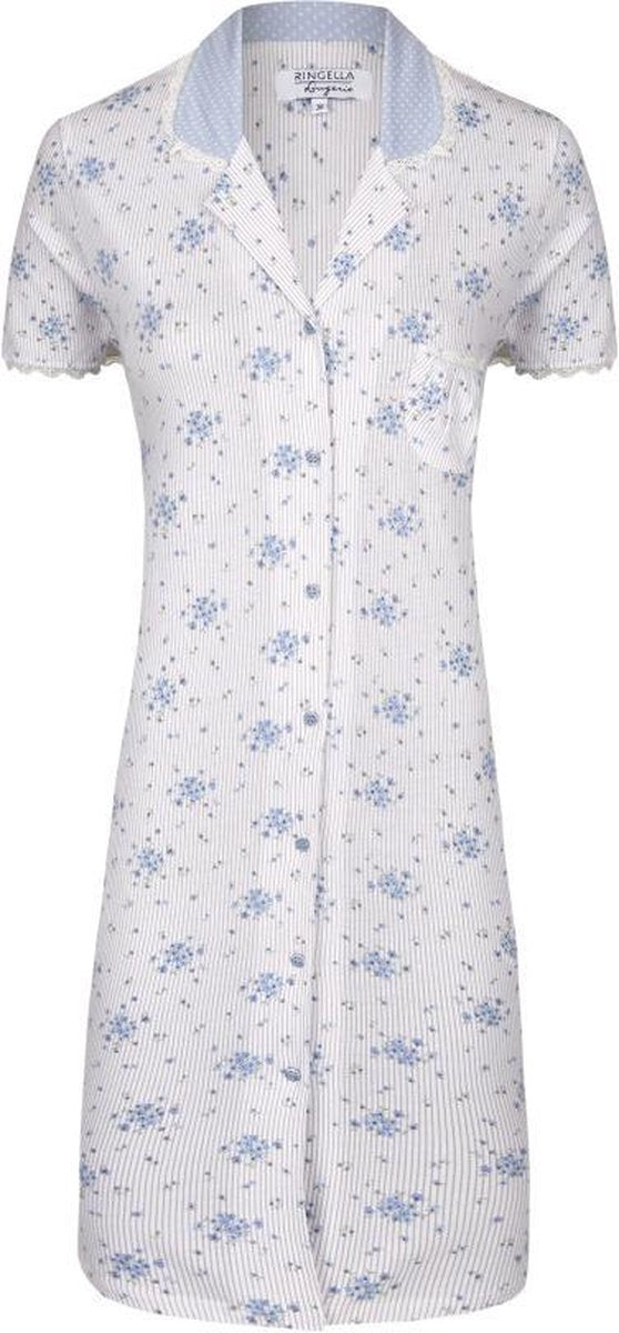 Ringella - Blue Rose - Nachtkleed - 0261011 – Blue - 42