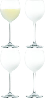 LSA Haze Wijnglazen - Set van 4 Stuks - 400 ml - Wit