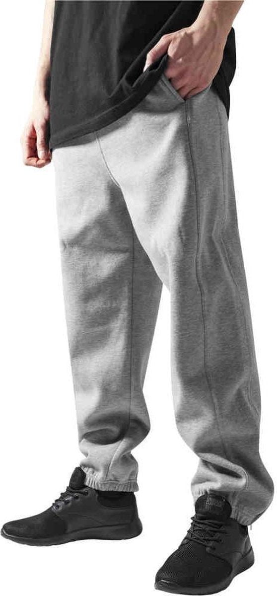 Urban Classics Basic Sweatpants Grijs 4XL