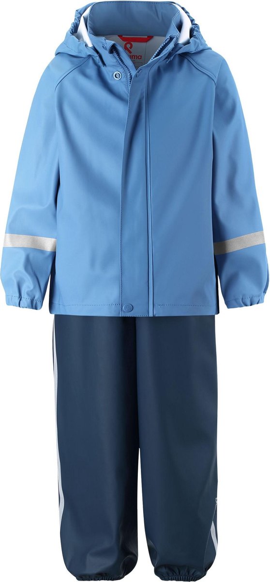 Reima - Regenpak voor jongens - Tihku - Denimblauw - maat 80cm
