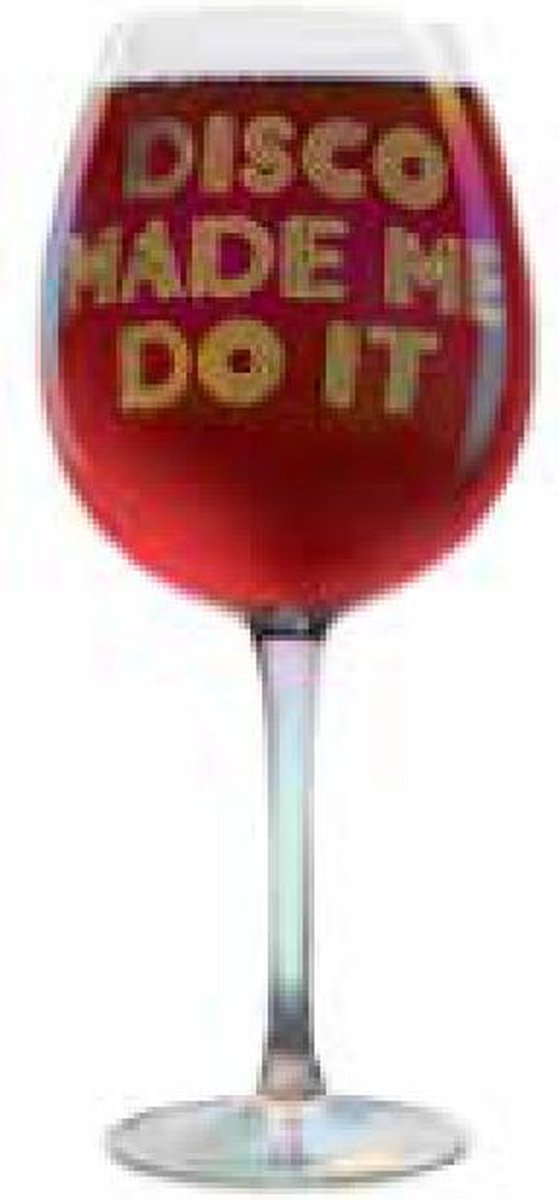 dci XL Wine Glass Disco MadeMeDoIt