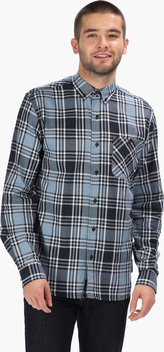 Regatta -Lazare - Outdoorshirt - Mannen - MAAT S - Blauw